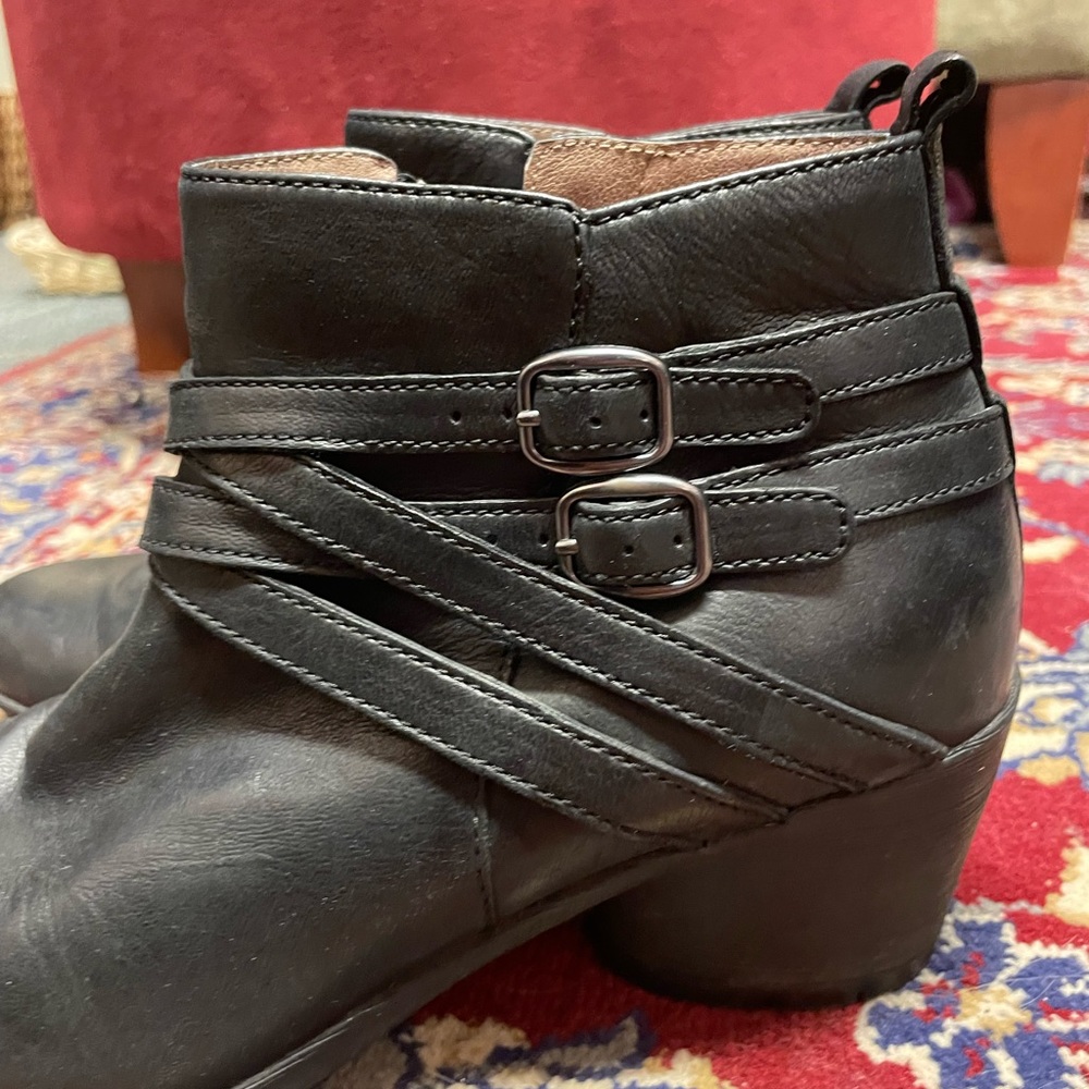 Dansko Roberta Black Booties - image 3